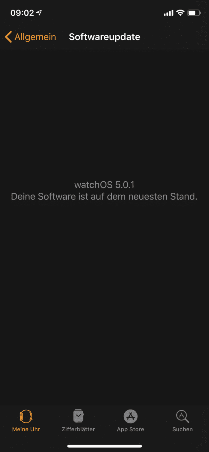 Das problematische watchOS-Update hat Apple zurückgezogen – es wurde am Mittwochmorgen nicht mehr zum Download angeboten.
