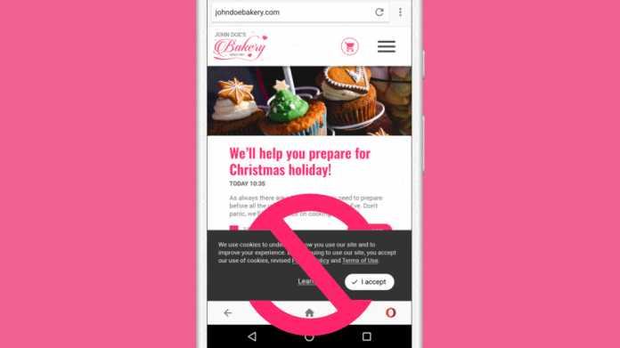 Android-Browser: Opera 48 blockiert Cookie-Hinweise