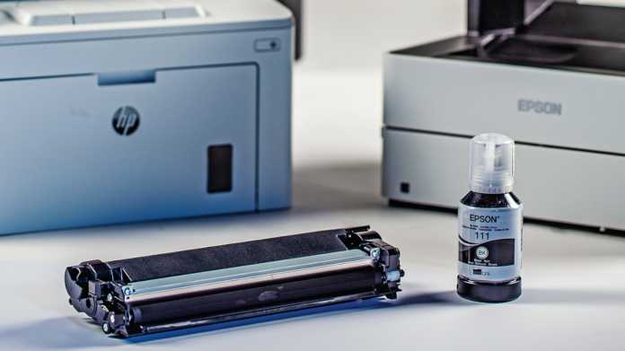 Schwarzweiß-Multifunktionsdrucker für den Schreibtisch