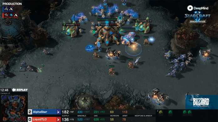 Wie die DeepMind-KI AlphaStar Profispieler in StarCraft 2 besiegt hat