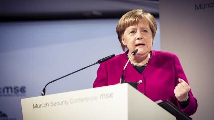 Merkel auf Münchner Sicherheitskonferenz: Auch Sicherheit ist vernetzt