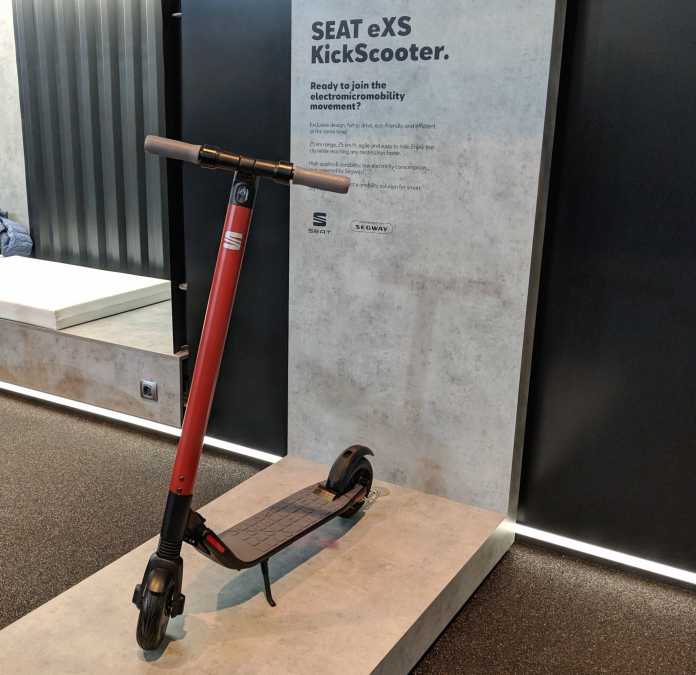 Der Seat-Roller nutzt Technik von Ninebot und ist in Spanien bereits im Handel.