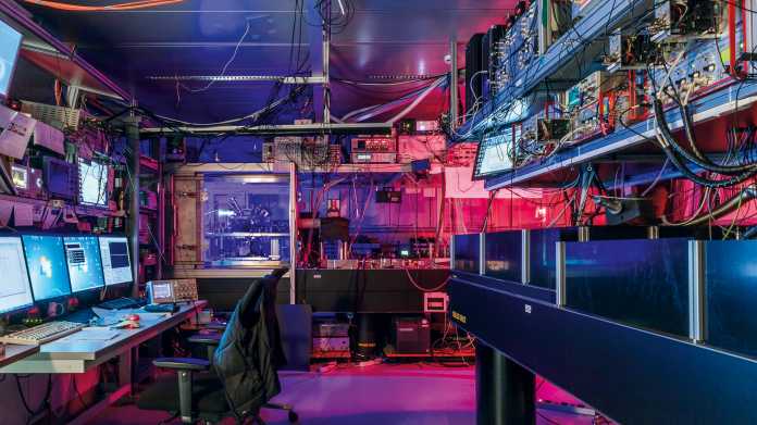 Labor der Innsbrucker Quantenforscher