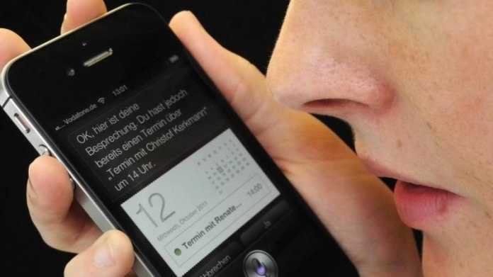 Spracherkennung "Siri"