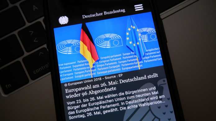 Acht Monate Verspätung: Neue Smartphone-App des Bundestags ist fertig