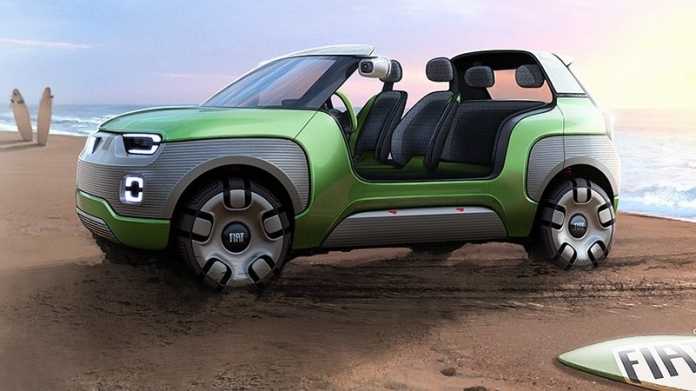 Elektroauto: Fiat zeigt mit dem Centoventi, wie es sich E-Autos vorstellt