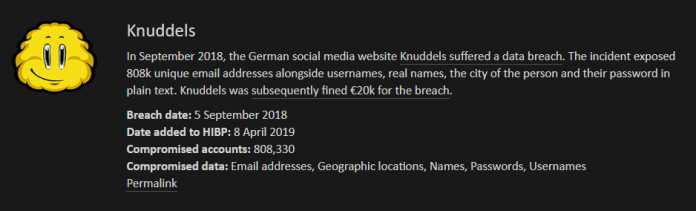 Nach Datenleck: Kopierte Knuddels.de-Accountdaten bei Have I Been Pwned