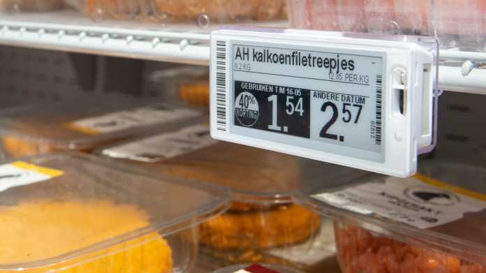 Digitale Preisschilder: Supermarkt senkt automatisch Preise