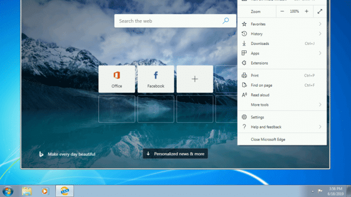 Neuer Edge-Browser für Windows 7 und 8 erschienen