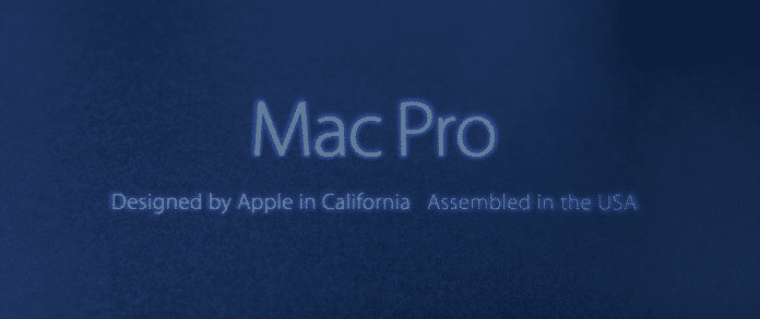 Die Fertigung des 2013er Mac Pro in den USA wurde von Apple aktiv beworben.