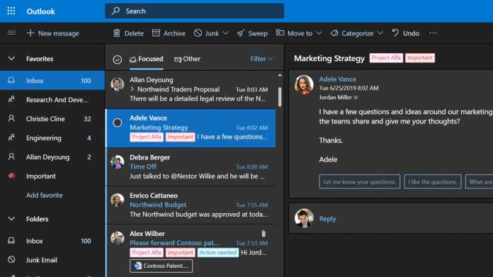 Microsoft: Das neue Outlook fürs Web ist fertig