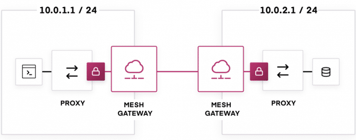 Die Funktionsweise des Mesh Gateway im Überblick