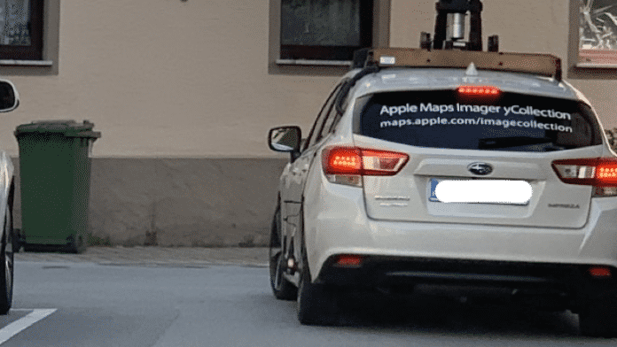 Straßenerfassung: Apple-Autos in Deutschland entdeckt