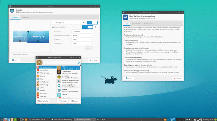 Xfce 4.14: Dickes Update für schlanken Linux-Desktop