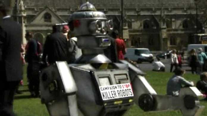Killer-Roboter: Amazon, Microsoft und Palantir am Pranger