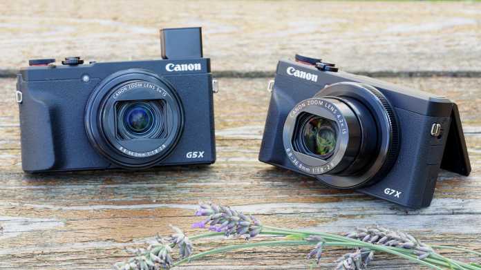Kompakt Allroundkameras Canon G5 X Mark Ii Und G7 X Mark Iii Im Test Heise Online