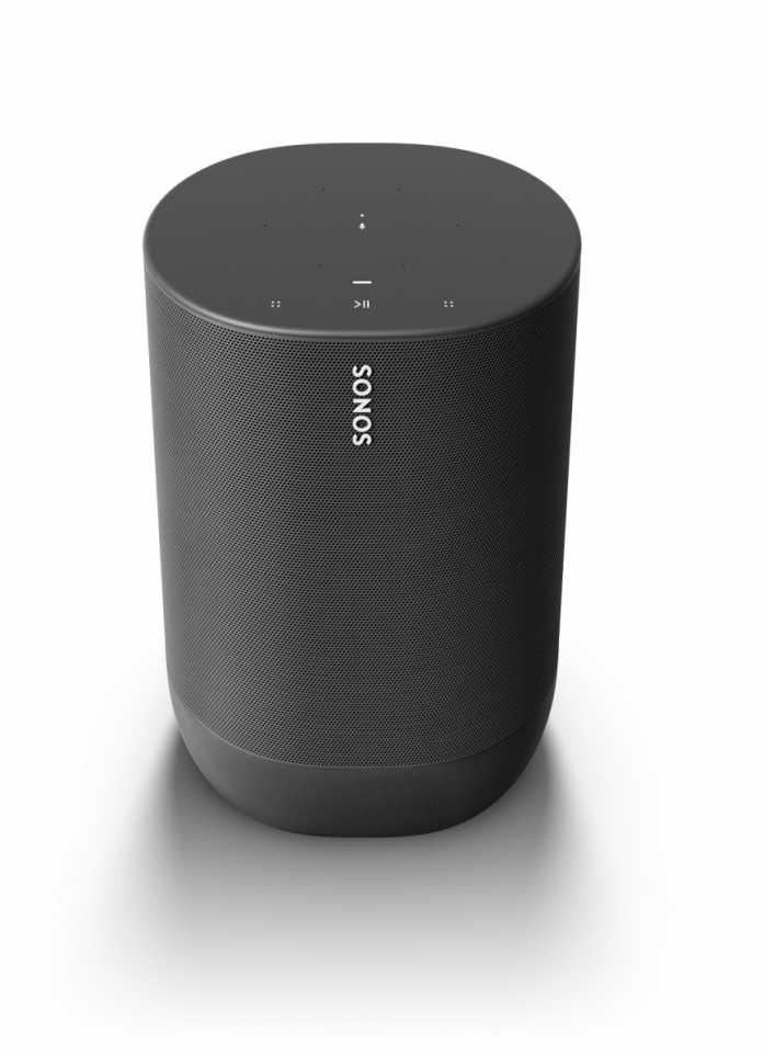 Sonos Move: Akkubetriebener Lautsprecher für den Außenbereich