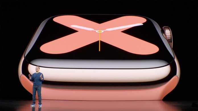 Apple Watch 5 mit Always-on-Display
