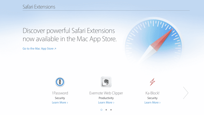 Apple-Browser Safari 13 killt beliebte Extensions