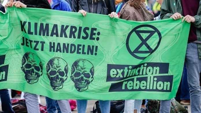 Vierter Klima-Demotag: Viele kleinere Proteste von Extinction Rebellion