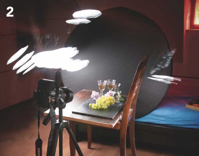 Statt Softbox und Blitz: Light Painting für optimal ausgeleuchtete Food-Fotos