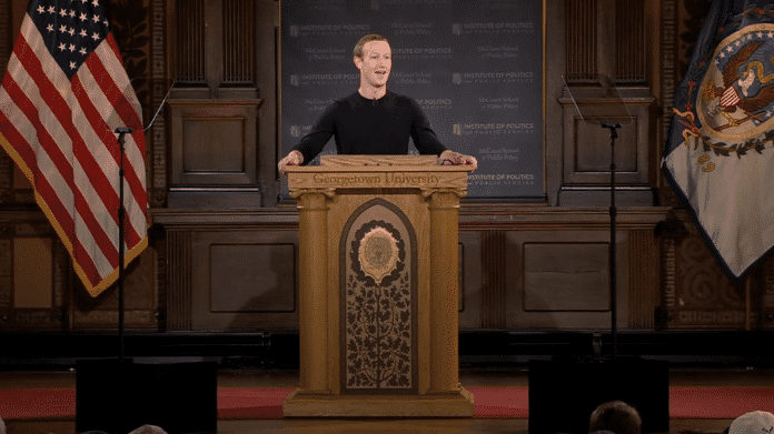Mark Zuckerberg plädiert für Meinungsfreiheit und Privatsphäre