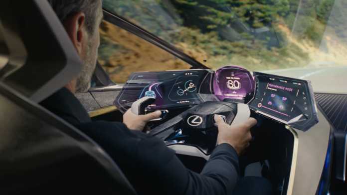 Elektroauto-Konzept Lexus LF-30: 500 km Reichweite in futuristischem Enterieur