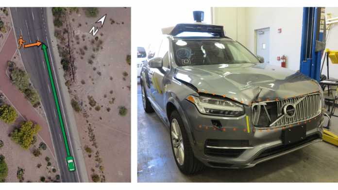 Tödlicher Crash mit autonomen Auto: Fußgänger auf Fahrbahn nicht vorgesehen