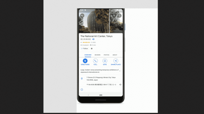 Google Maps bekommt integrierte Übersetzungs-Funktion
