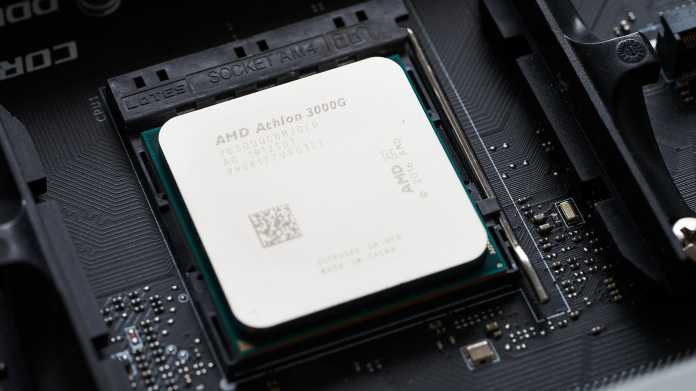 Athlon 3000G: AMDs bislang günstigster Zen-Prozessor erscheint für 53 Euro