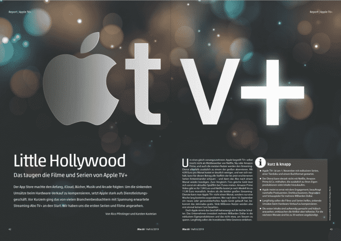 Mac &amp; i hat die Filme und Serien im neuen Streamingdienst Apple TV+ unter die Lupe genommen.