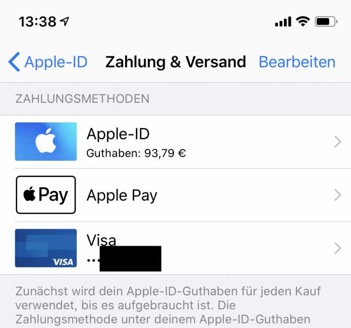 Apple Pay Apple-ID