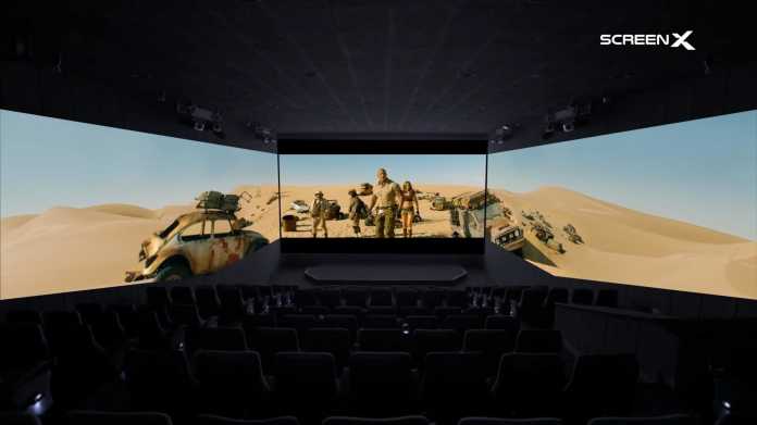 ScreenX: Erster deutscher Kinosaal mit dem 270-Grad-Projektionssystem öffnet heute