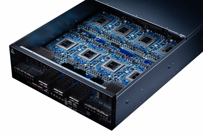 Intel hat kürzlich die israelische Firma Habana Labs übernommen; das Bild zeigt deren Gaudi-Chip.