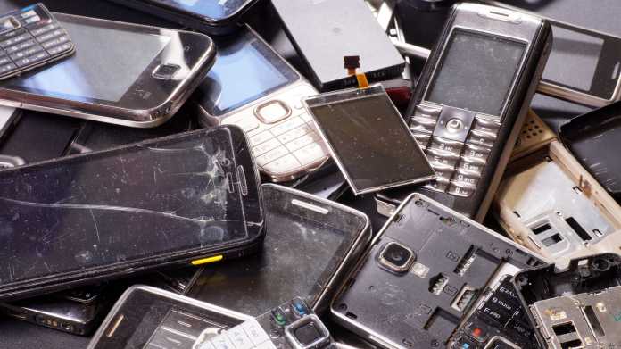 Elektroschrott: Grüne fordern Pfandpflicht für Handys und Recht auf Reparatur