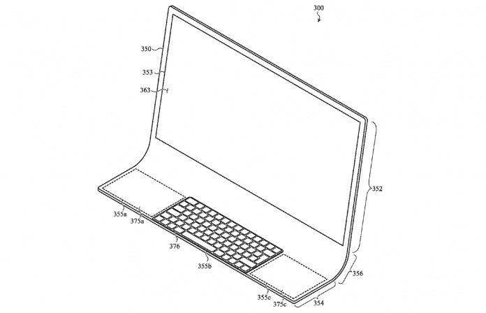 Apples Patentantrag zeigt eine durchgängige Vorderseite aus Glas, die Display und Eingabegeräte integriert.