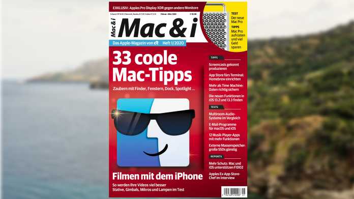 Mac &amp; i Heft 1/2020 jetzt im heise-shop