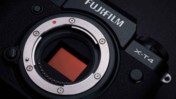 Fujifilm X-T4: Spiegellose Systemkamera mit interner Bildstabilisierung