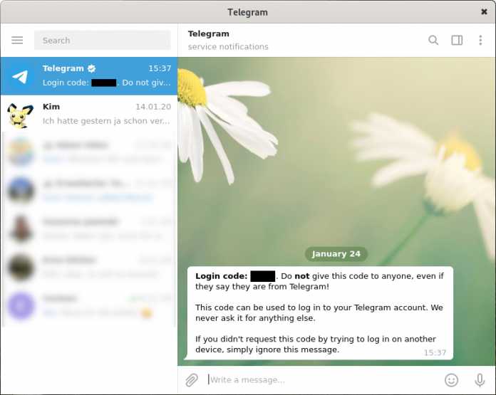 Es gibt auch einen Desktop-Client für ­Telegram. Ein Smartphone samt Telefonnummer braucht man trotzdem.
