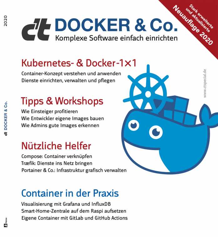 Sonderheft c't Docker &amp; Co. jetzt vorbestellen