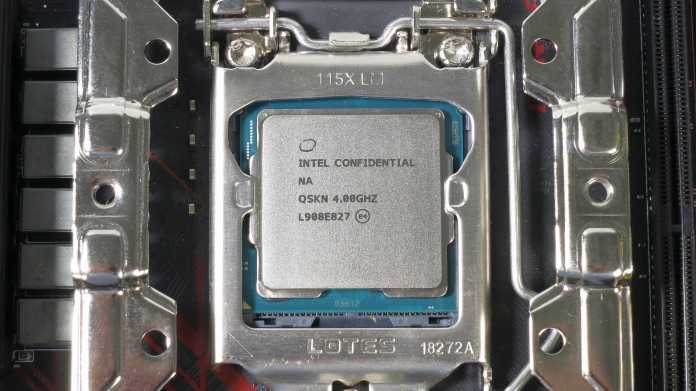 Belgischer Shop: Intels 10-Kern-Prozessor Core i9-10900K kostet 600 Euro