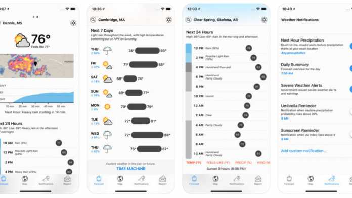 Apple kauft sich beliebte Wetter-App