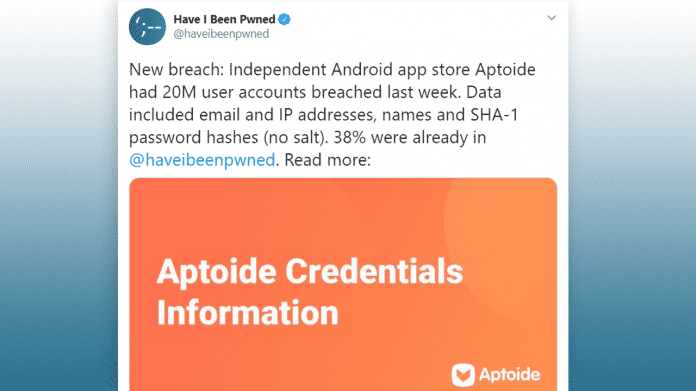 Play-Store-Alternative Aptoide leakt Daten zu über 20 Millionen Nutzeraccounts