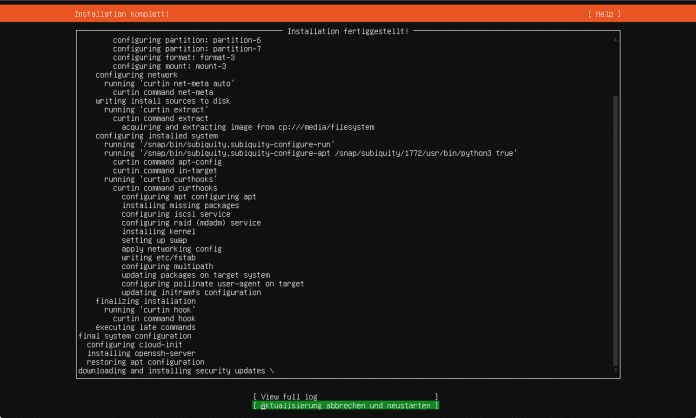 Ubuntu 20.04 umfasst eine neue Installationsroutine namens Subiquity, die den schon etwas in die Jahre gekommenen Debian-Installer ablöst.