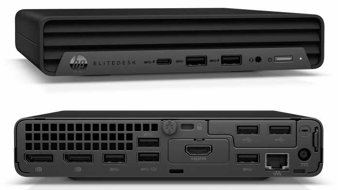 HP EliteDesk 800 G6: Mini-PC mit Zehnkern-Prozessor und GeForce GTX 1660 Ti