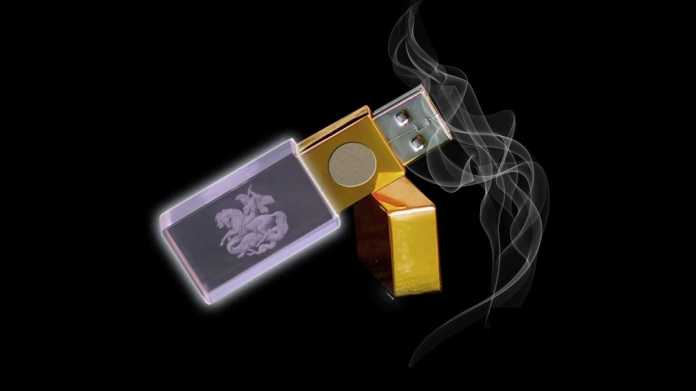 „5GBioShield“: Stinknormaler USB-Stick soll vor 5G-Strahlung schützen