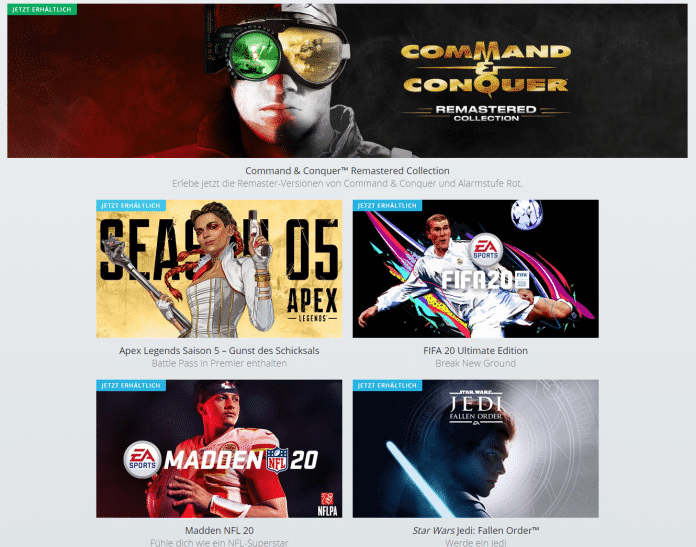 Aktuelle Highlights sollen Abonnenten locken. EA setzt dabei unter anderem auf seine Zugpferde FIFA und Star Wars.