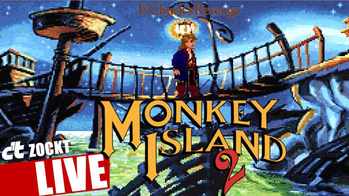 c't zockt Live retro: Monkey Island 2