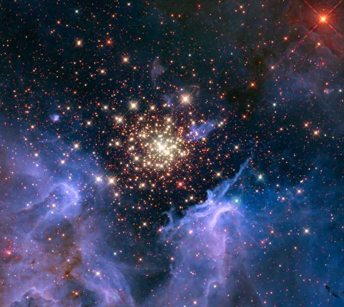 Der Sternhaufen im Gasnebel NGC 3603
