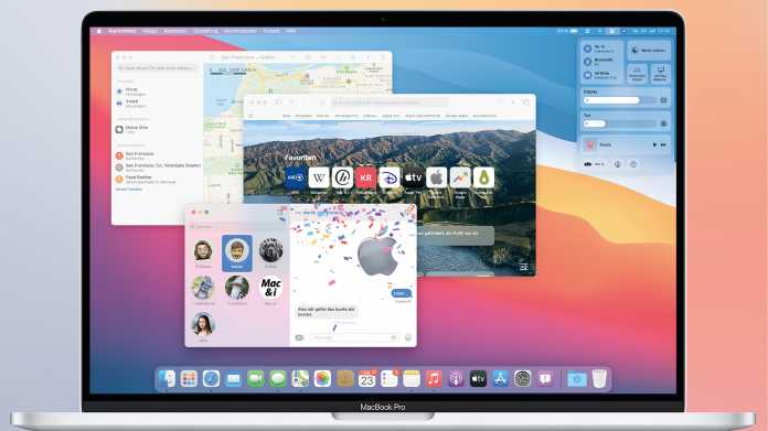 macOS 11: The most important new features from Big Sur